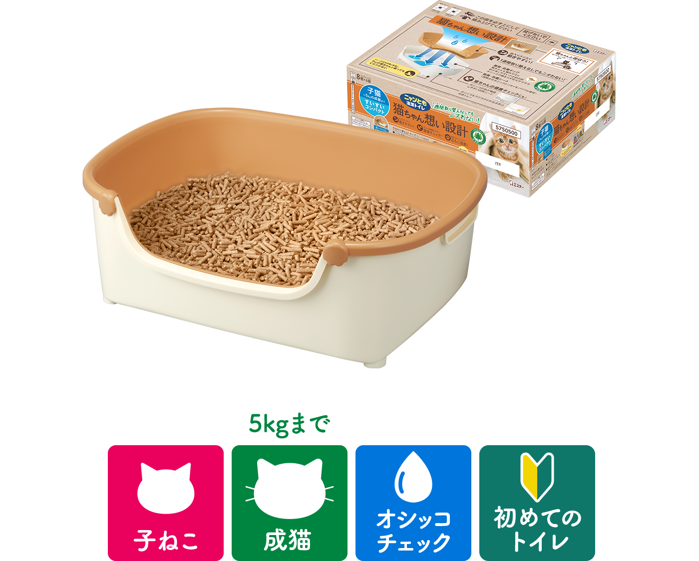 すいすいコンパクト(子猫用)|ニャンとも清潔トイレ 猫用 すいすいコンパクト(子猫用)|ニャンとも清潔トイレ 猫用