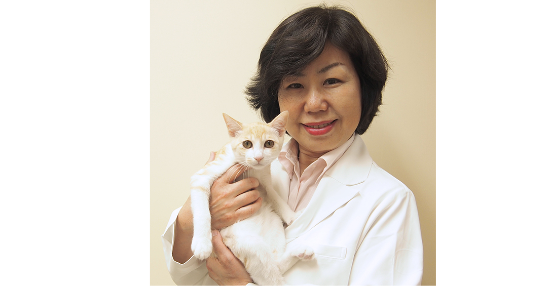 千葉県獣医師　内田恵子先生の写真